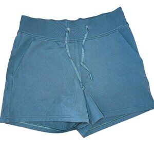 Lululemon Modal Cotton Every Moment Short 3.5” Steel Teal | Size 6